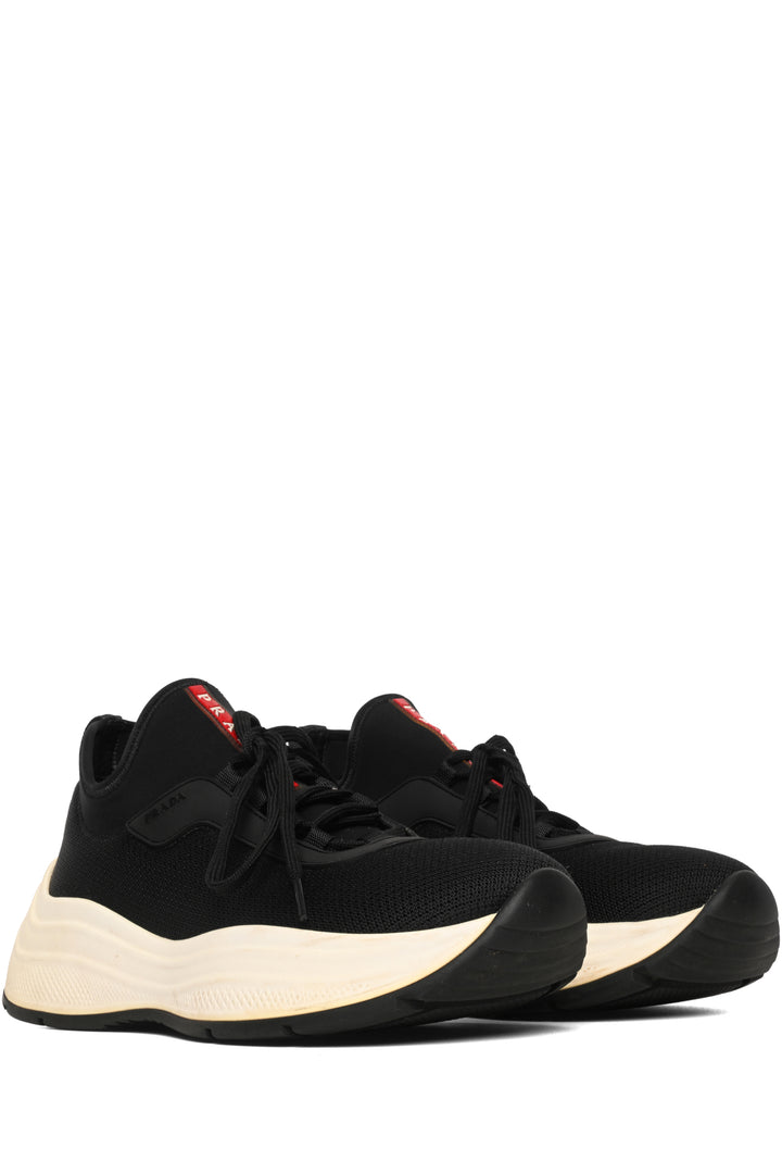 Mens Shoe Size 7.5 Prada Men's America's Cup Neoprene Sneakers