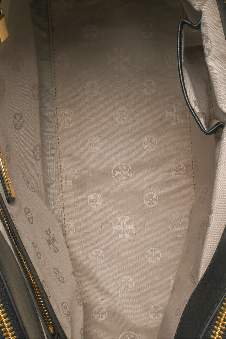 Tory Burch Top Handle Double Zip Tote Bag