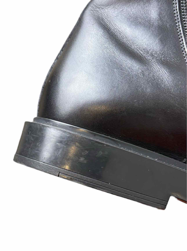 Gucci Size 6 Leather Combat Ankle Boots