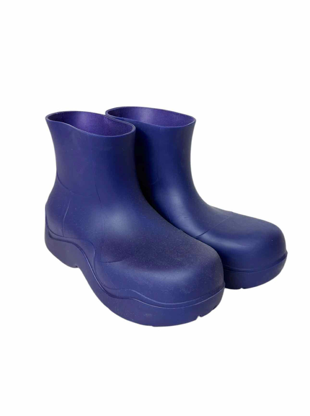 Bottega Veneta Size 38 Puddle Rubber Ankle Boots