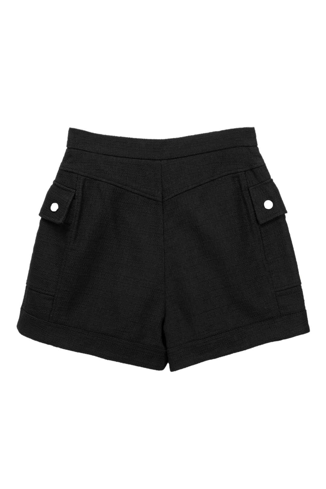 Balmain Size 38 Tweed Sailor Shorts