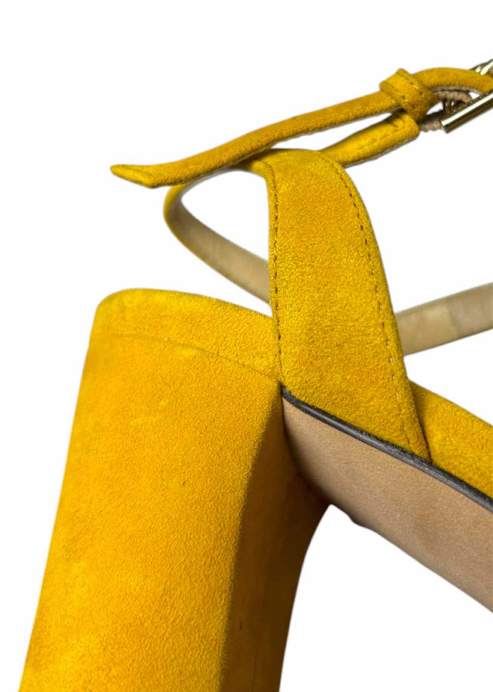 Jimmy Choo Size 37 Platform Suede Sandals
