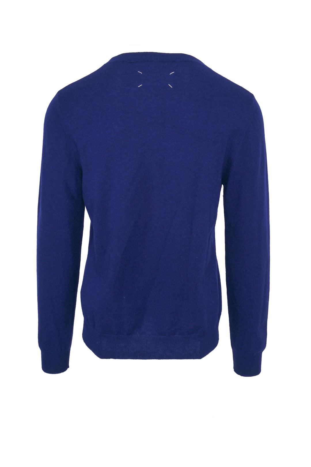 Maison Margiela Size L Men's Distressed Wool Crewneck Sweater