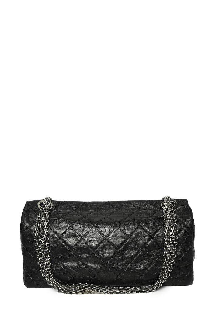Chanel 2008-2009 Quilted Aged Calfskin 2.55 Reissue Flap Shoulder Bag