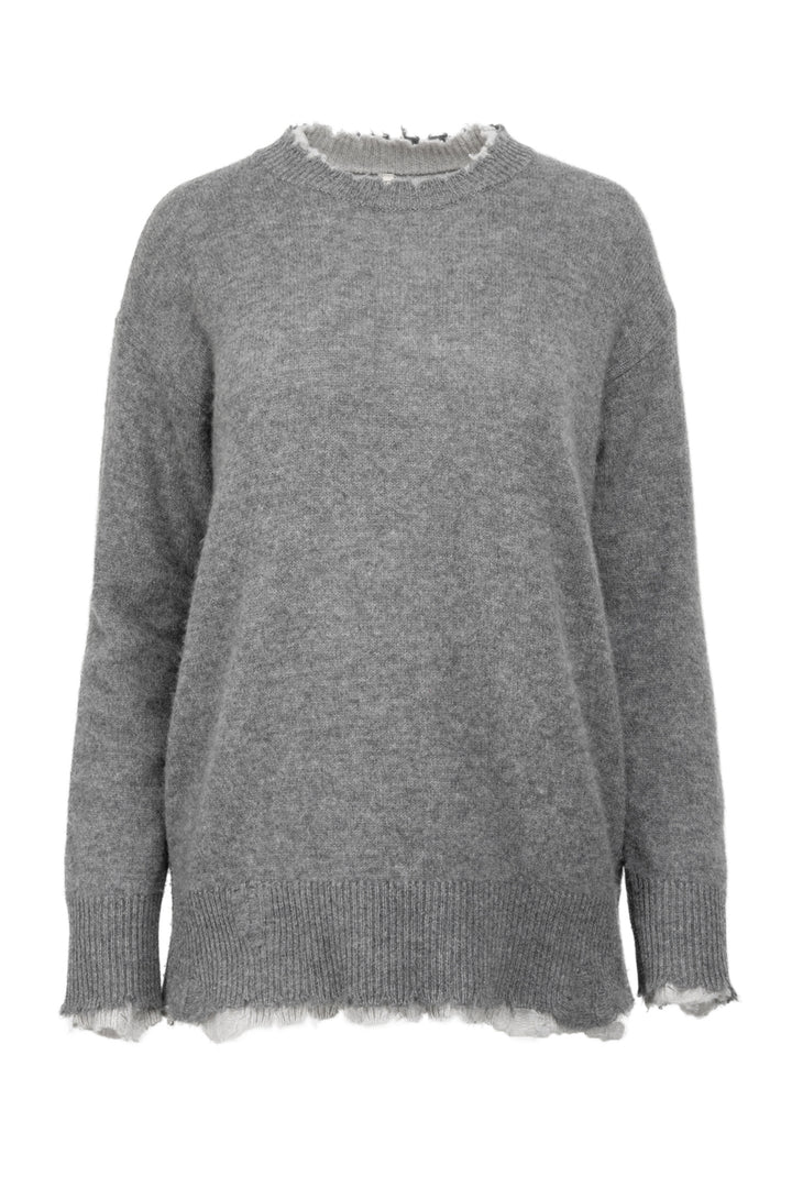 R13 Size XS Reversible Cashmere Crewneck Sweater