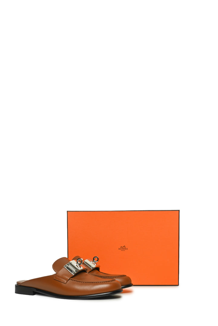 Hermes Size 38 Lota Mules