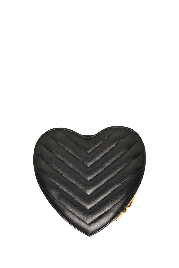 Saint Laurent 2016 Love Heart Chain Bag