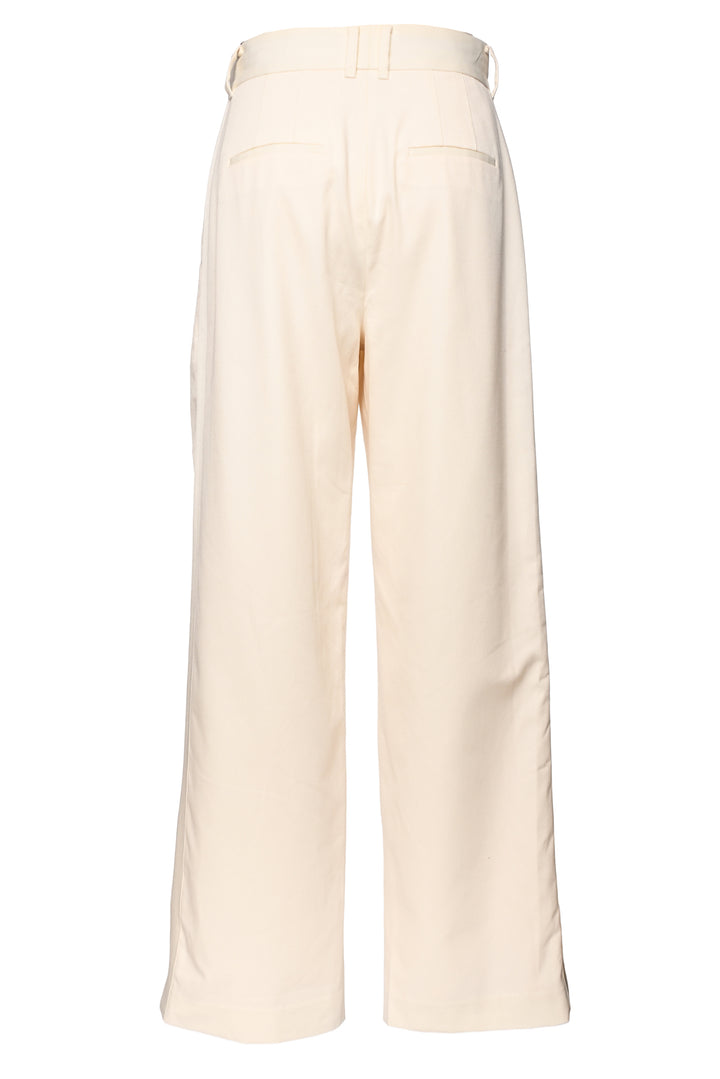 Love Shack Fancy Size 00 Wool-Blend Pleated Pants