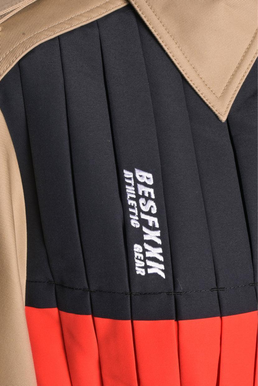 BESFXXK Size S Pleated Trench Coat