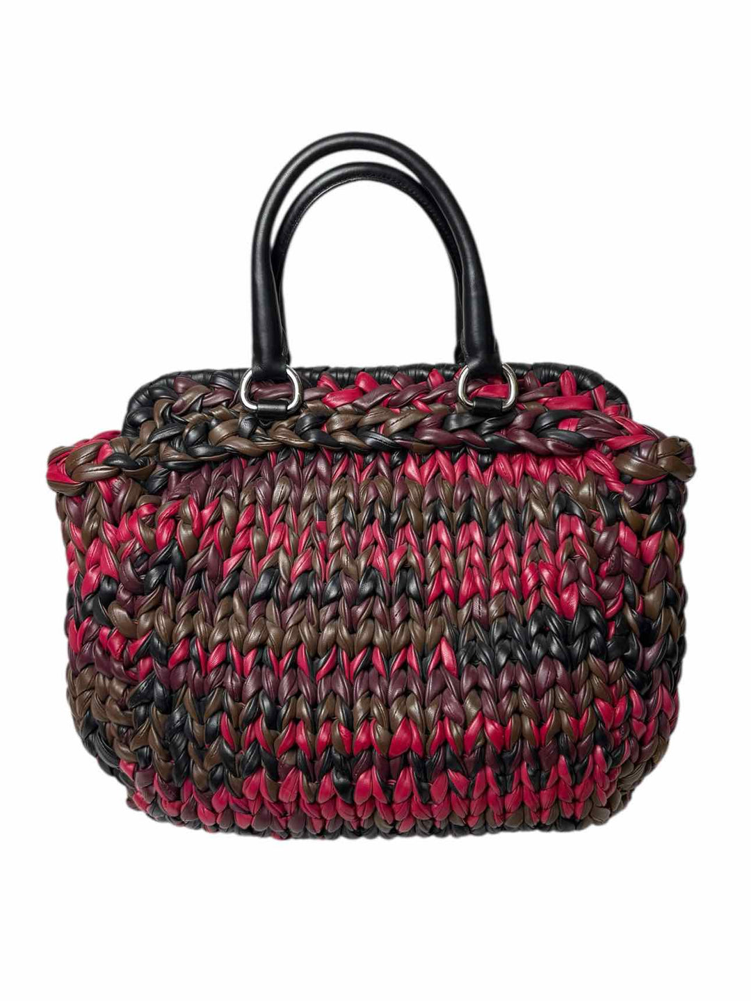 Prada Woven Leather Purse