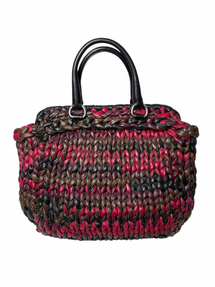 Prada Woven Leather Purse