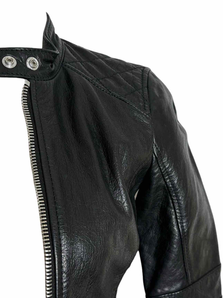 DSquared Leather Moto Size XS Jacket