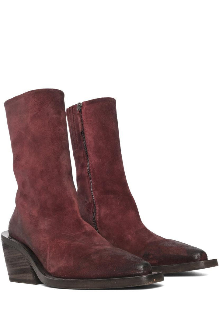 Marsell Size 39 Gessetto Suede Ankle Boots