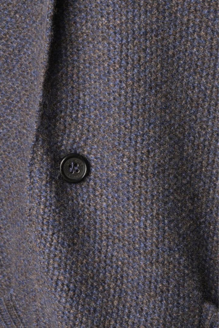 Black Goat Size XL Men's Knit Cardigan