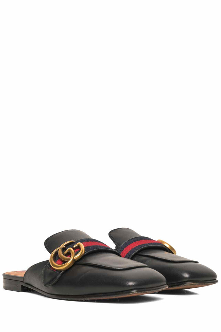 Gucci Size 36.5 GG Peyton Mules