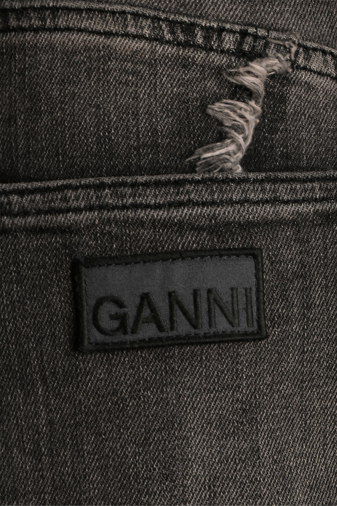 Ganni Size 34 Denim Skirt