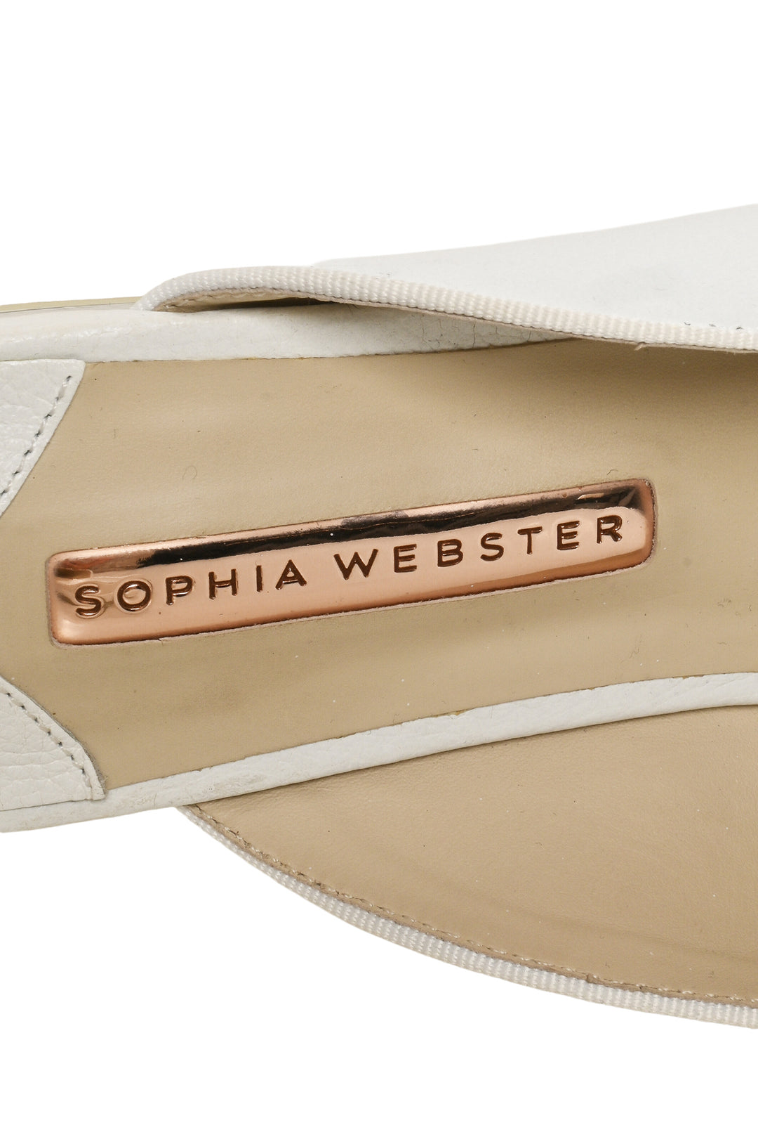 Sophia Webster Size 40 Butterfly Embroidered Bibi Flat Mules