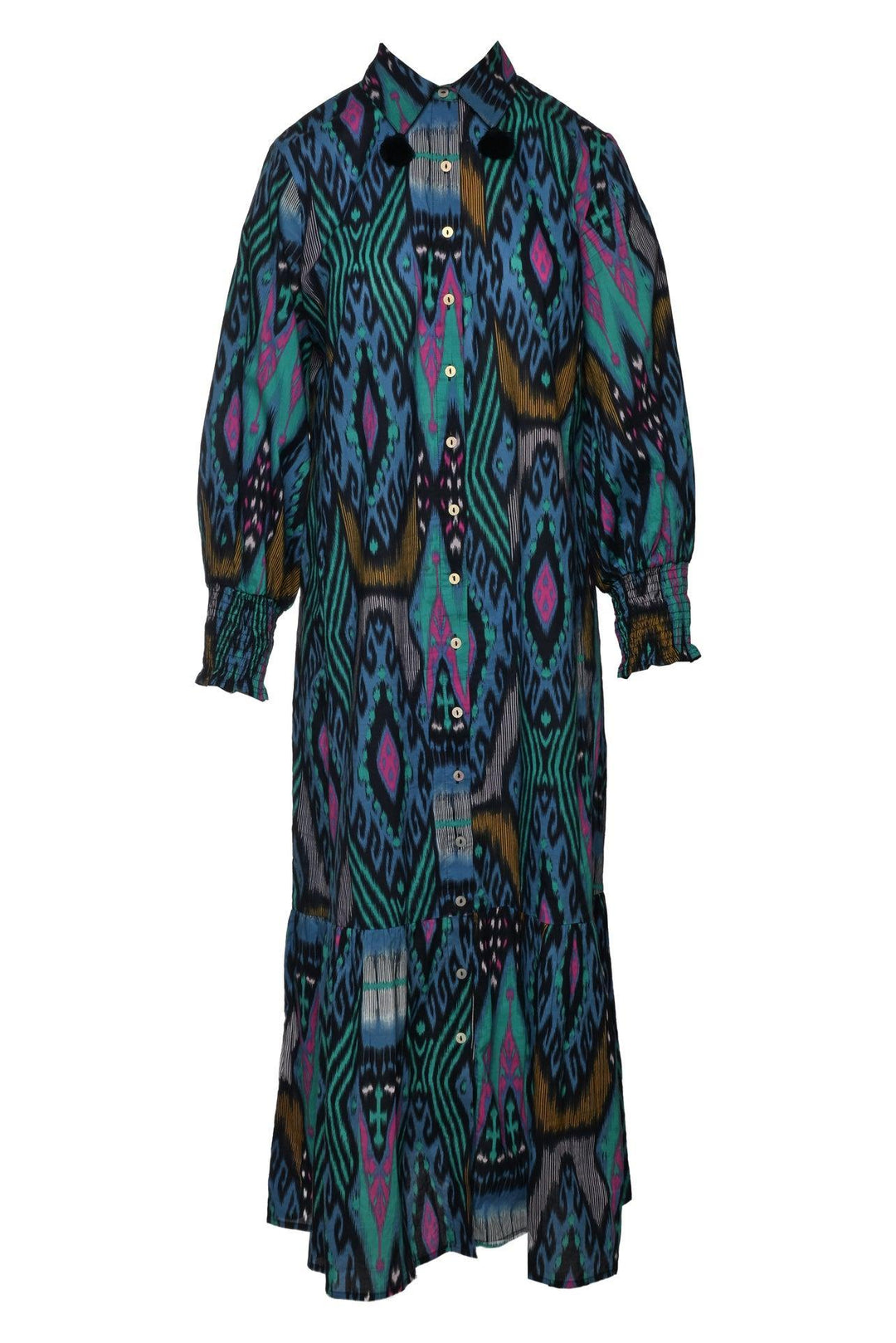 Figue Size M Pattern Maxi Dress