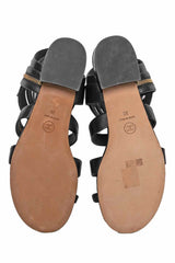 Chanel Size 39 Calfskin Gladiator Sandals