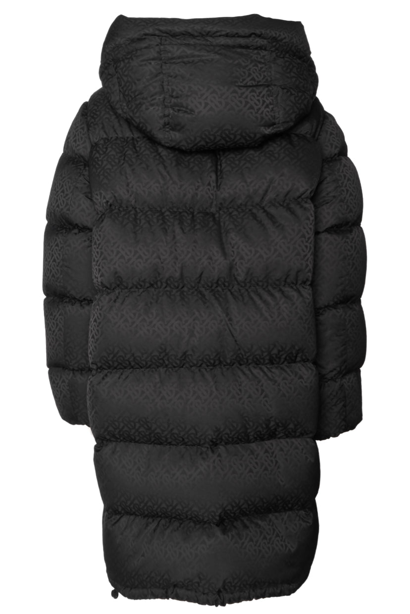 Burberry Size Sellindge Jacquard Down Puffer XL Coat