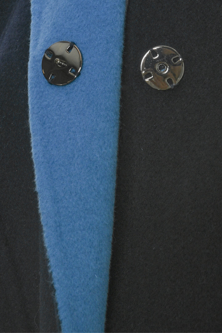 St. John Size P Wool & Angora Blend Poncho