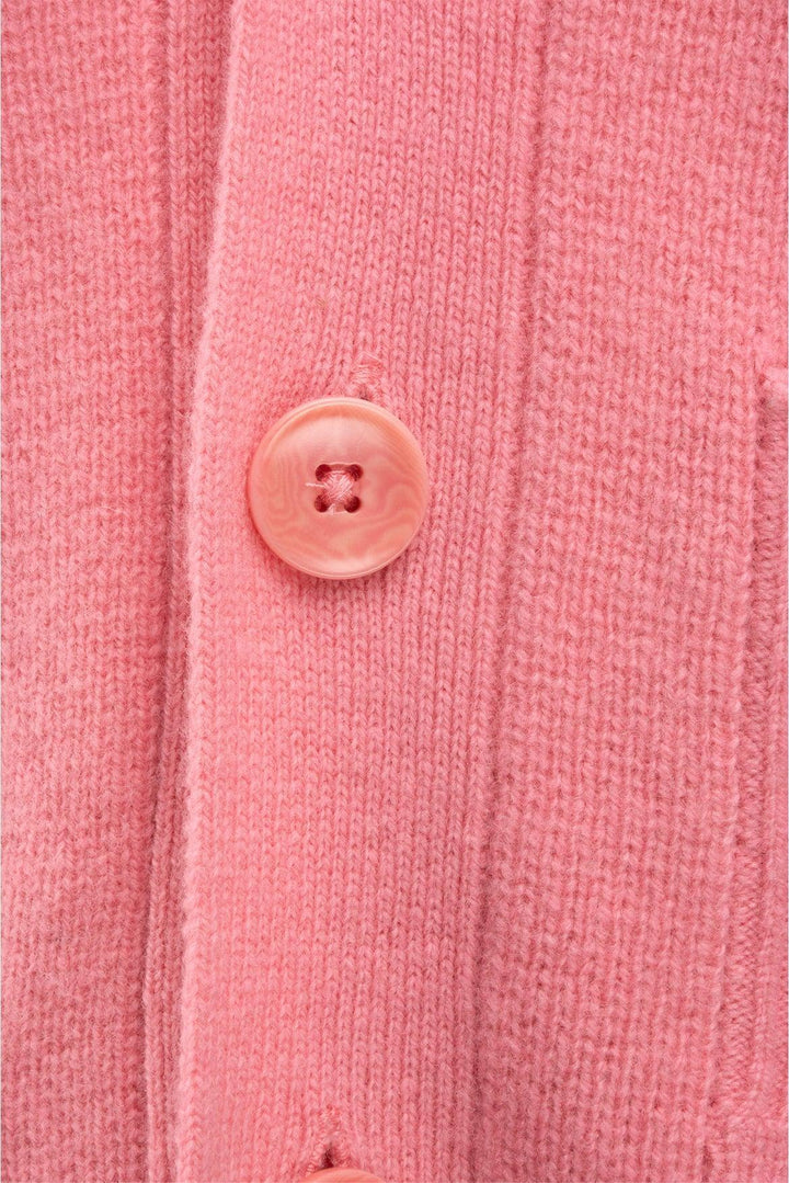 Tibi Size M Soft Lambswool Distressed Cardigan