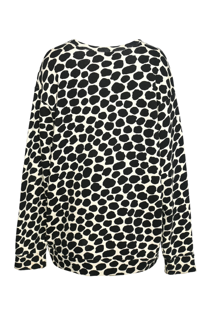 Gucci Size L Sequin Embellished Strawberry Graphic Sweatshirt