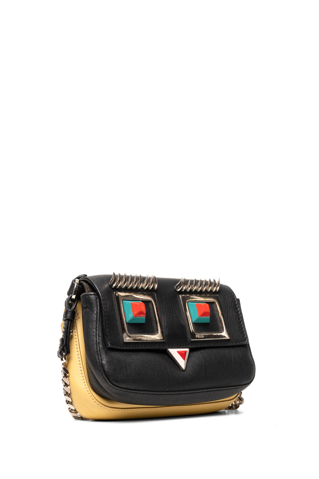 Fendi Hypnoteyes Double Baguette Crossbody