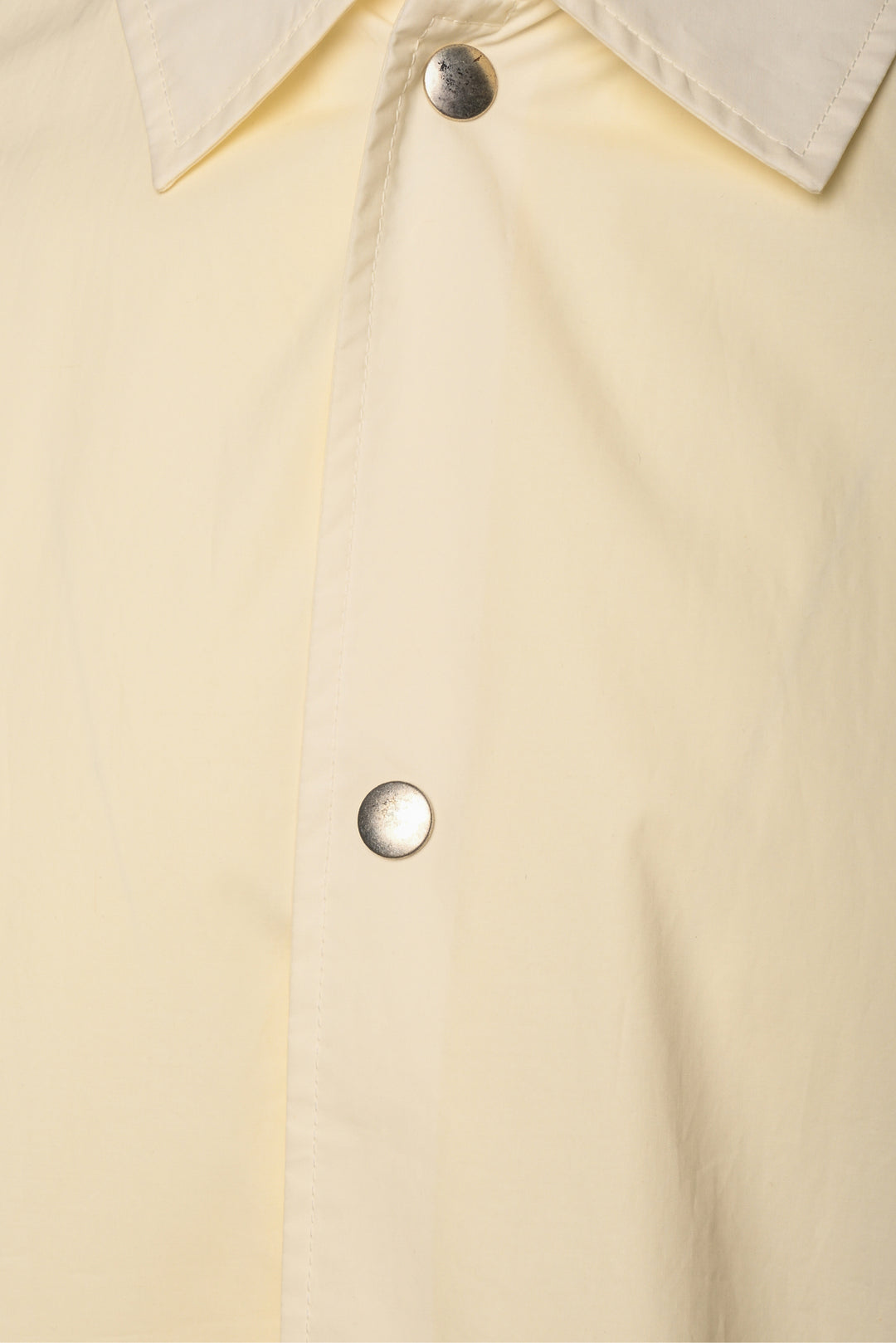 Jil Sander Size 46 Men's Cotton Logo-Printed Back Essential Coaches Jacket
