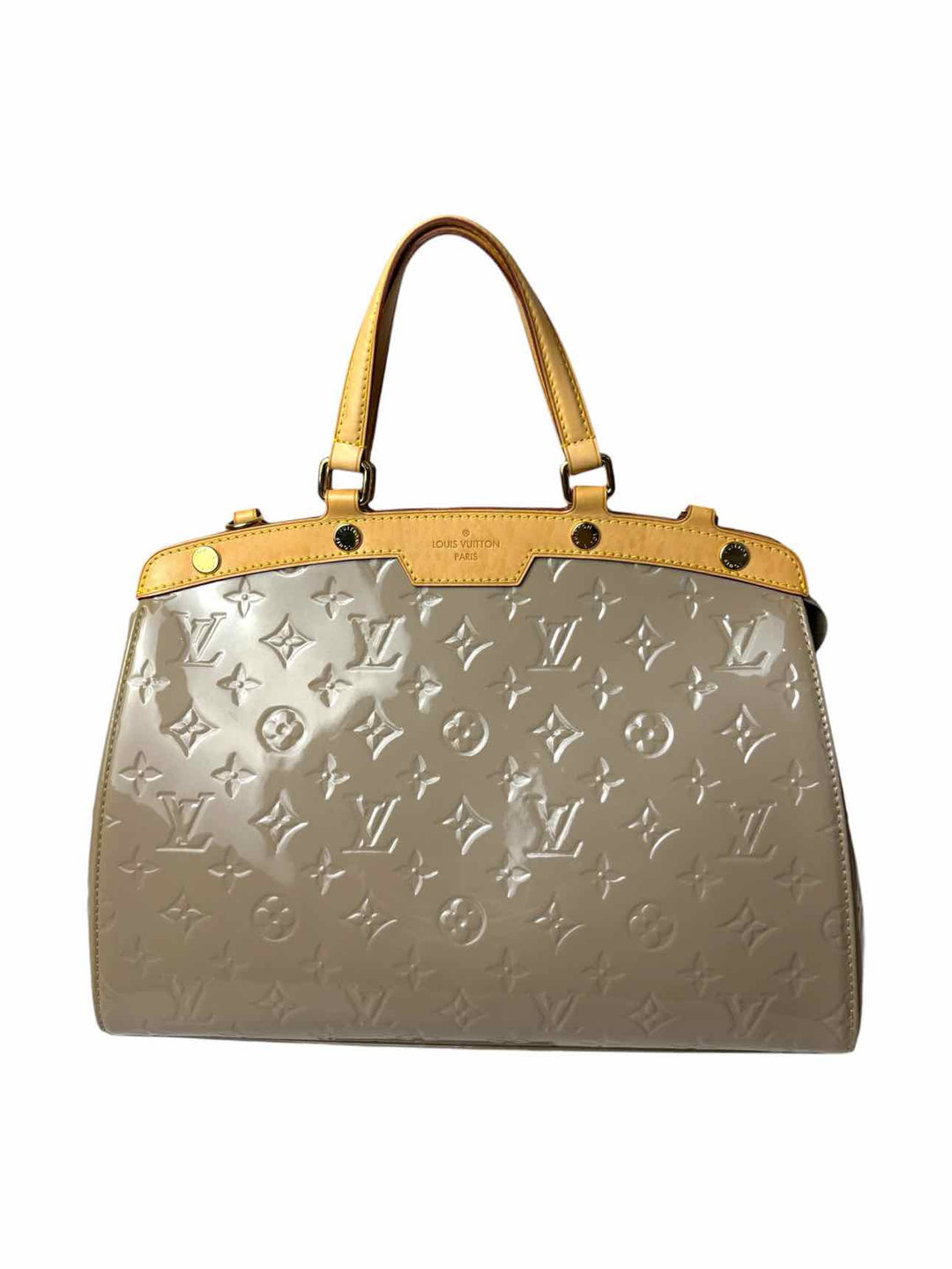 Louis Vuitton  Brea MM Galet Patent Monogram Purse