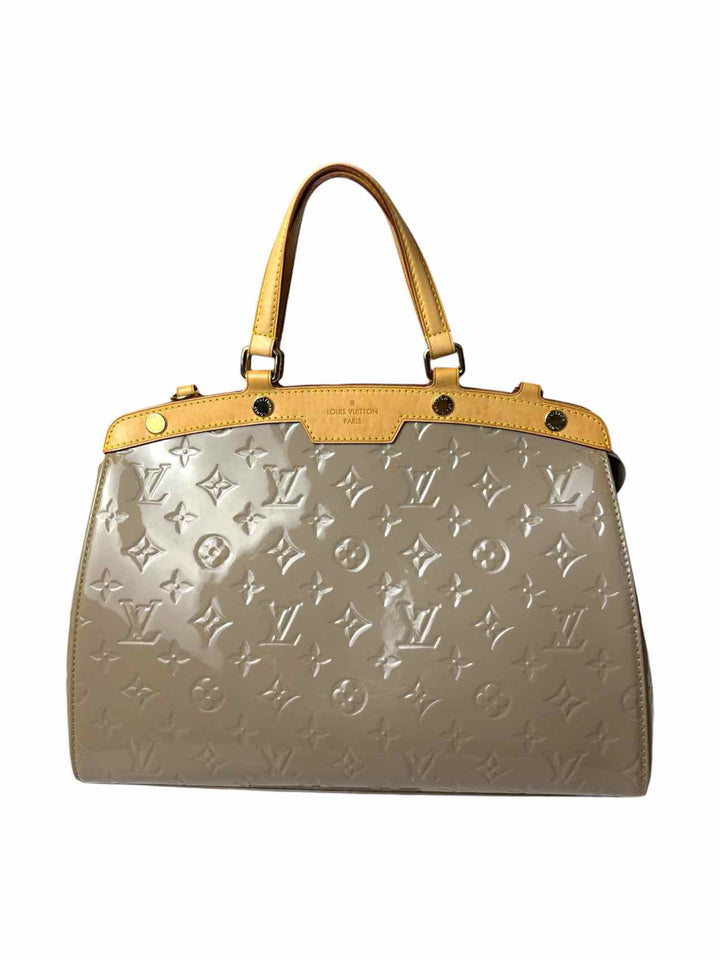 Louis Vuitton  Brea MM Galet Patent Monogram Purse