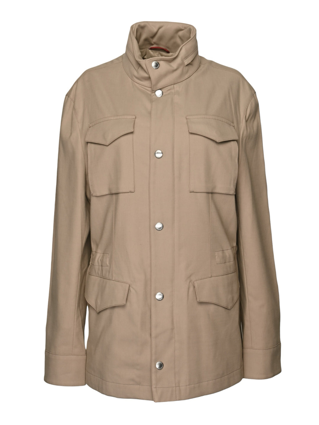 Brunello Cucinelli Size 40 Men's Cotton Hooded Utility Jacket