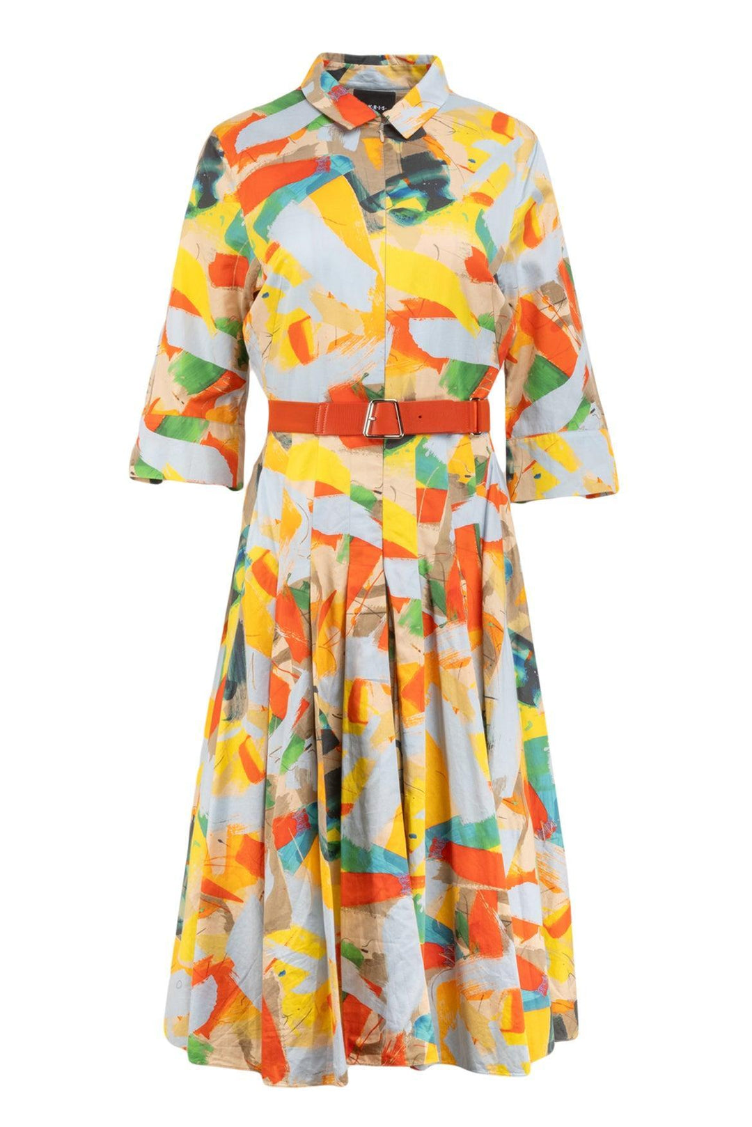 Akris Size 8 A-Line Shirt Dress