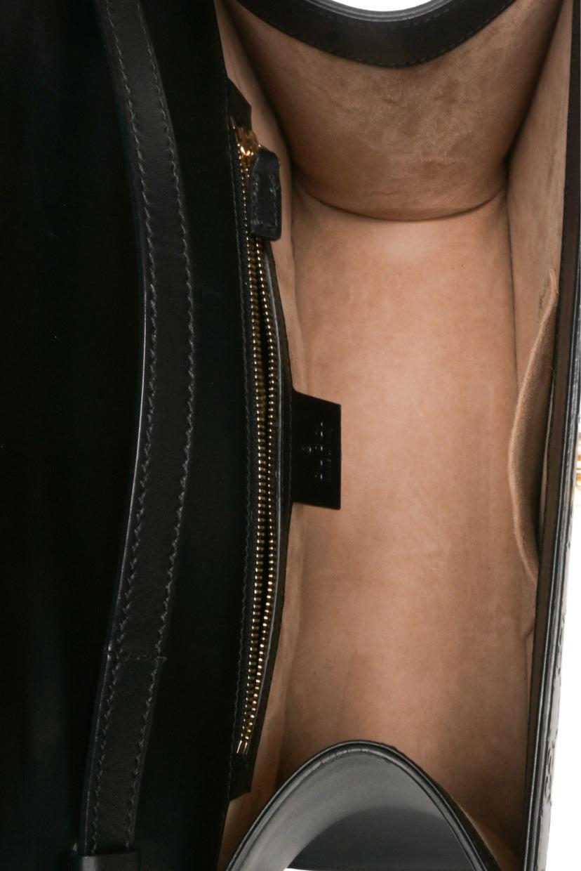 Gucci Medium Guccissima Flame Sylvie Purse