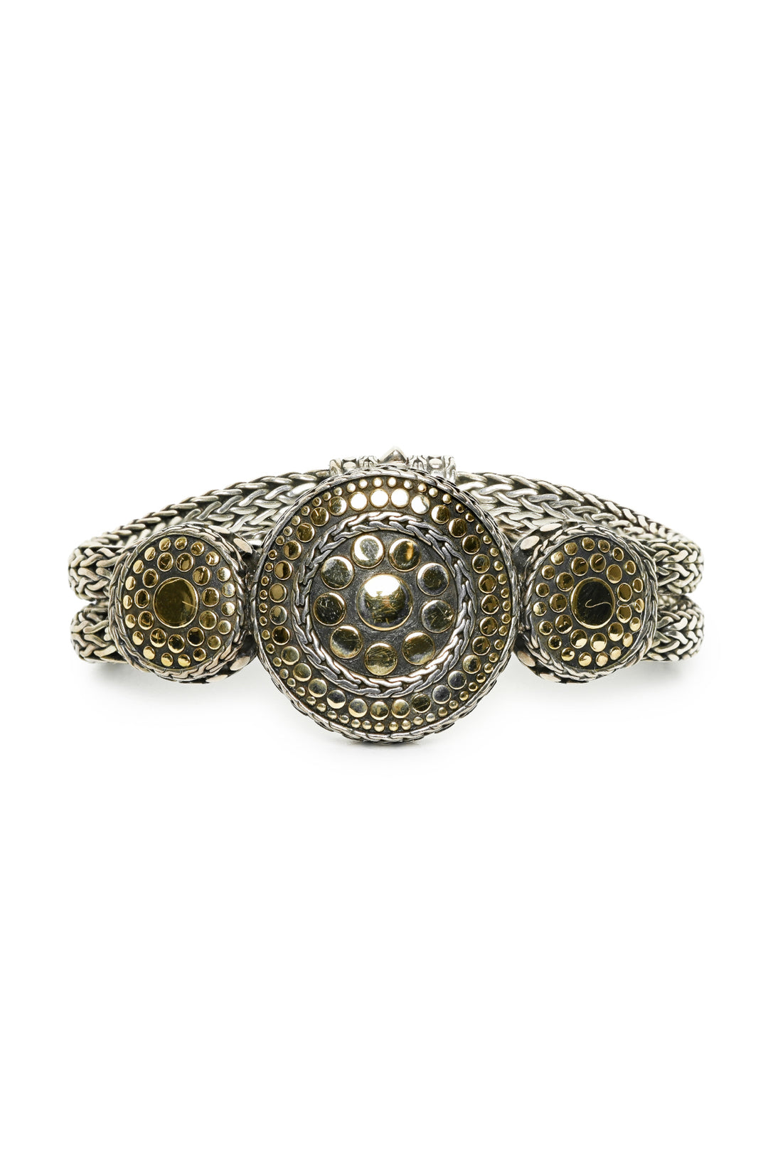 John Hardy Sterling Silver & 18K Gold Nuansa Bracelet
