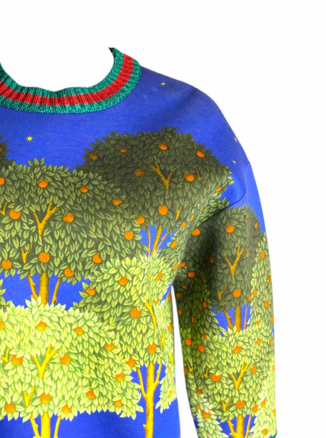Gucci Size XS Night Garden Print Sweatshirt