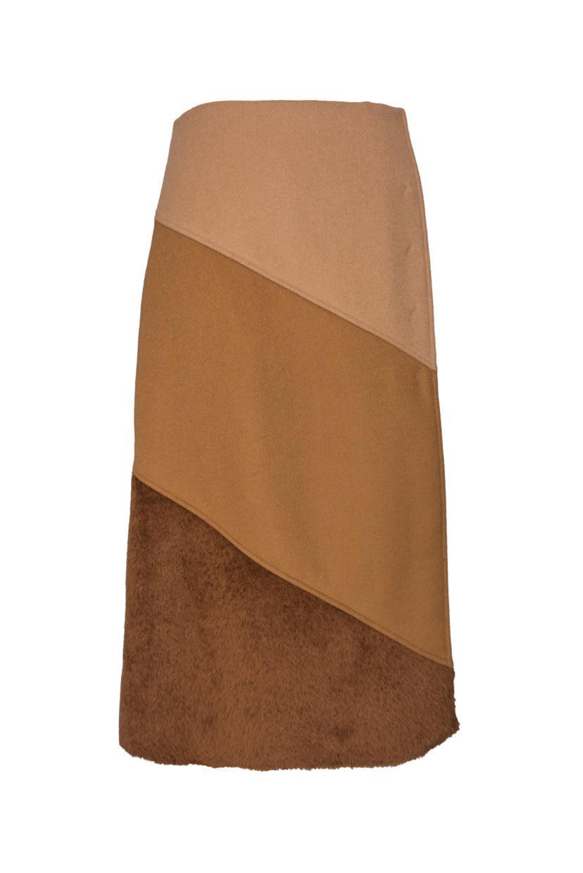 Etro Size 40 Wool-Blend Midi Skirt