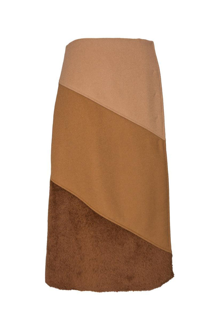 Etro Size 40 Wool-Blend Midi Skirt