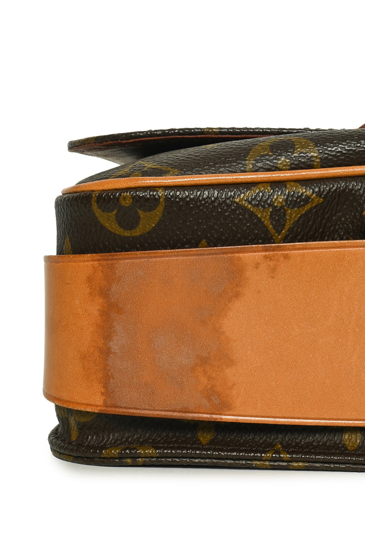 Louis Vuitton 1990 Monogram Cartouchiere MM