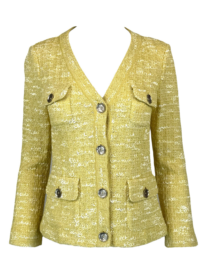 St John Collection Size 2 Wool Blend Jacket