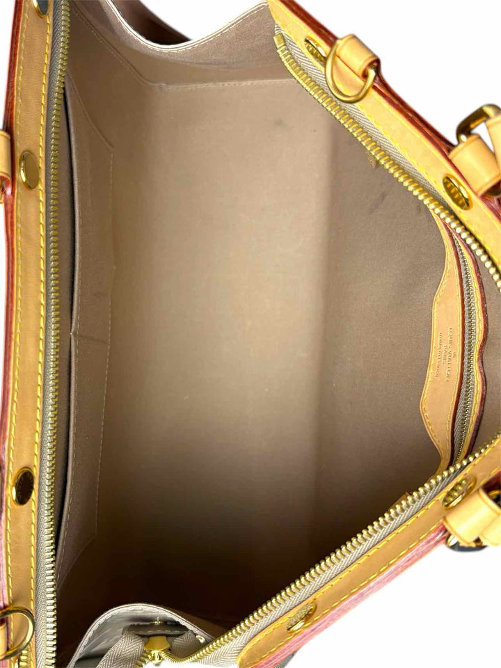 Louis Vuitton  Brea MM Galet Patent Monogram Purse