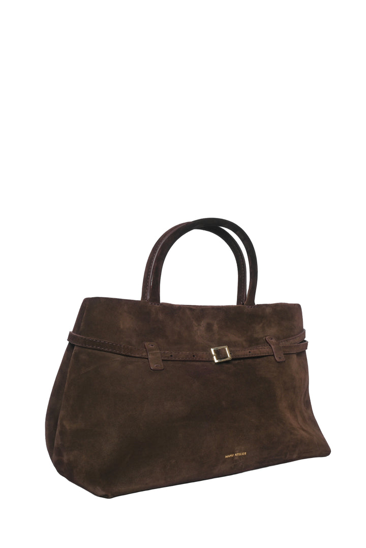 Manu Atelier Suede Le Cambon 35 Tote