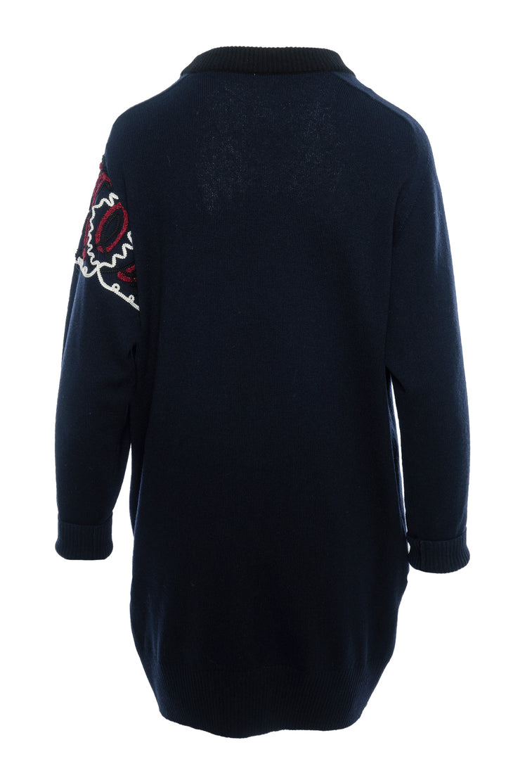 Sacai Bandana Embroidered Sweater