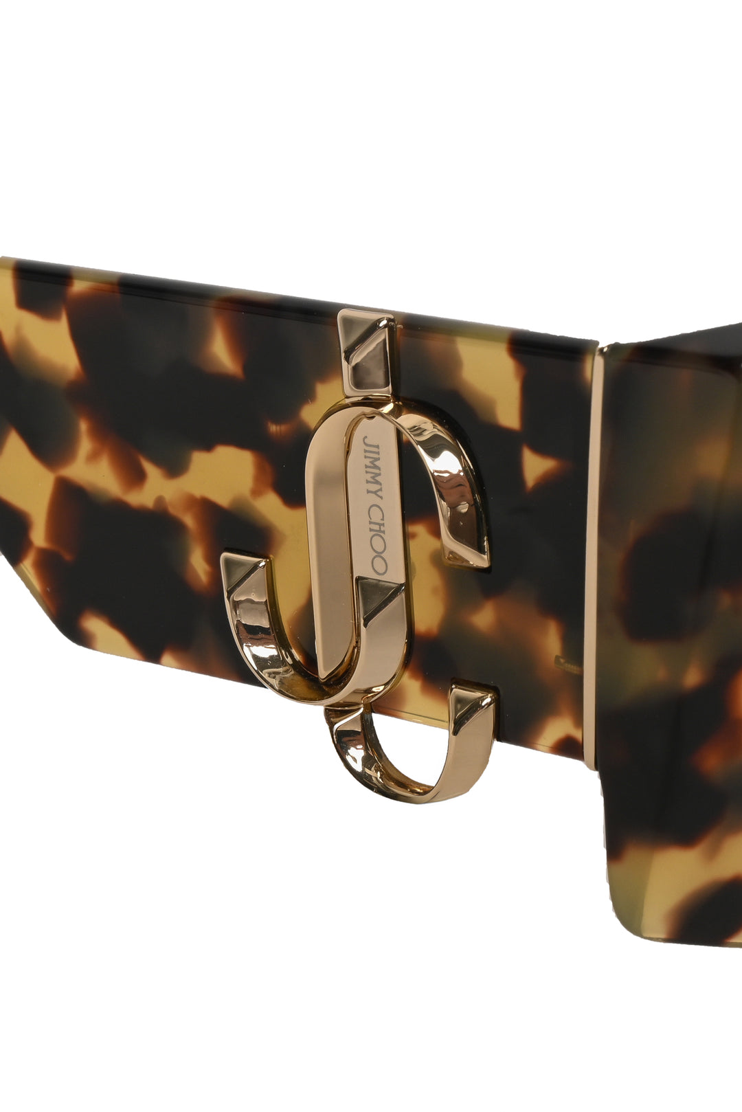 Jimmy Choo Tortoiseshell Square Sunglasses