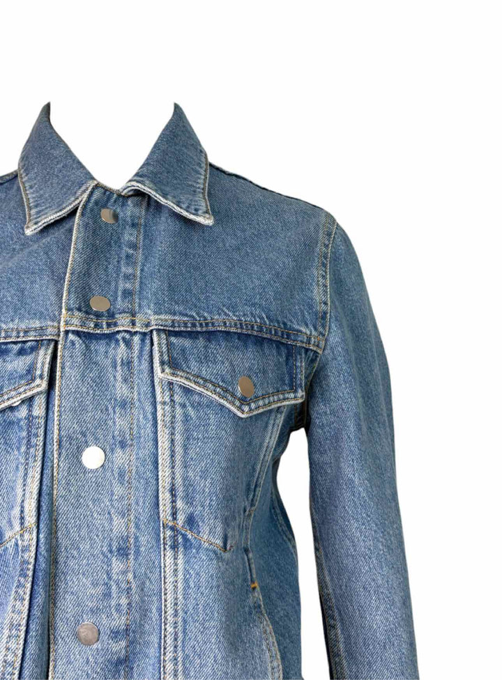 Sandro Size S Blue Denim Jacket