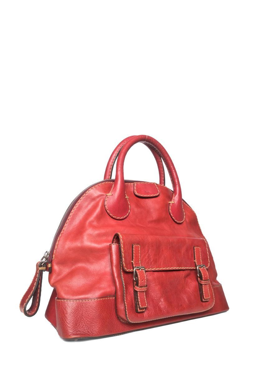 Chloe Edith Large Bowler Bag