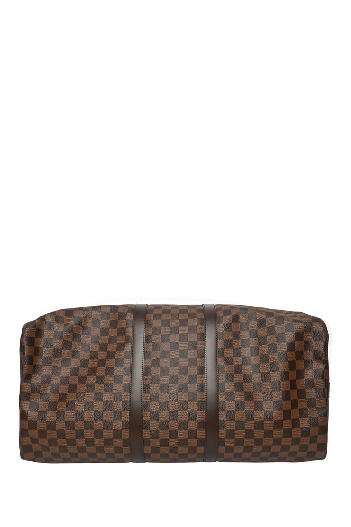 Louis Vuitton 2022 Damier Ebene Keepall Bandouliere 55