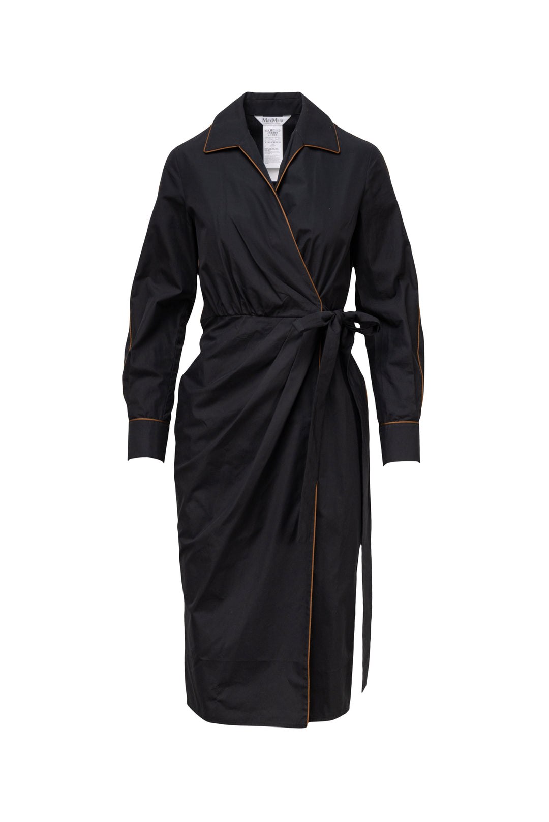 Max Mara Size 4 Amadeus Wrap Midi Dress