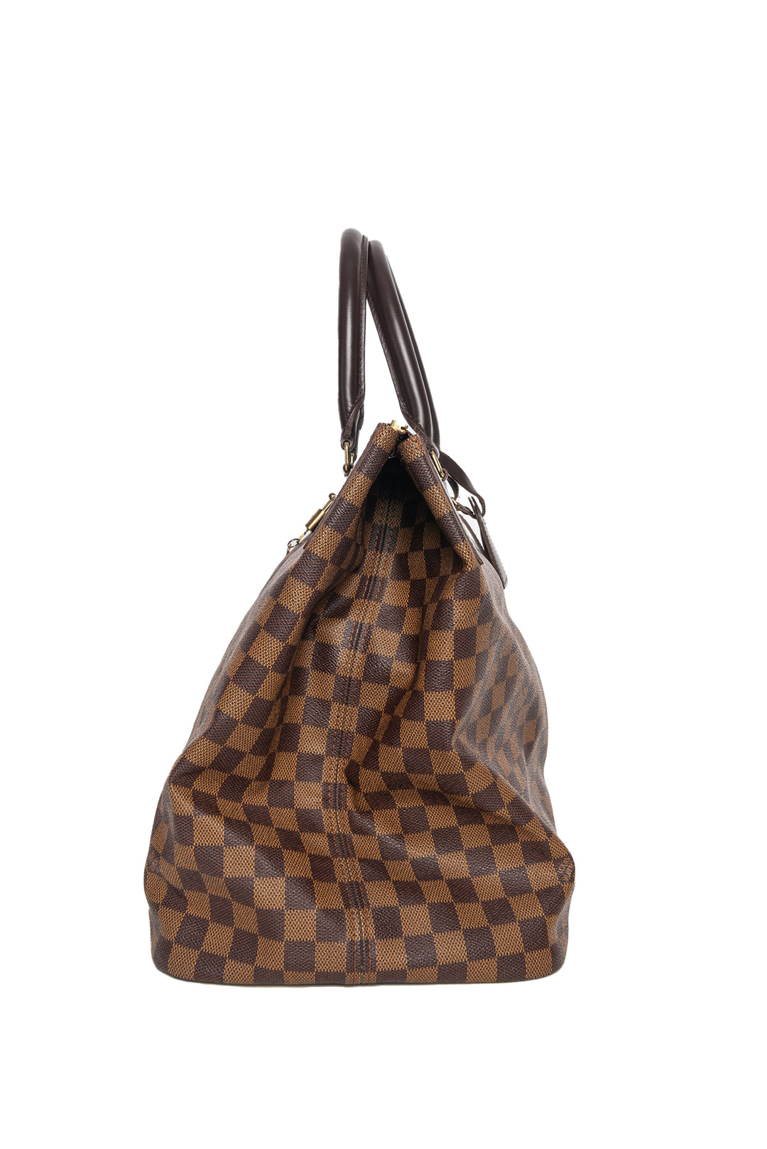 Louis Vuitton 1998 Damier Ebene Greenwich PM Duffle Bags