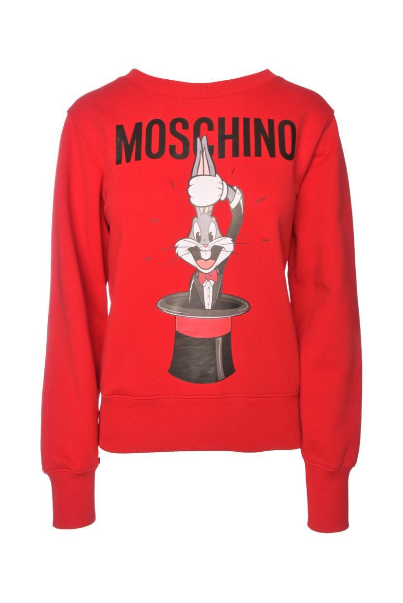 Moschino x Looney Tunes Size 4 Bugs Bunny Graphic Crewneck Sweatshirt